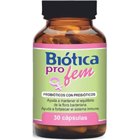 BIOTICA PRO FEM 30 CAPSULAS BIOTICA PRO FEM 30 CAPSULAS