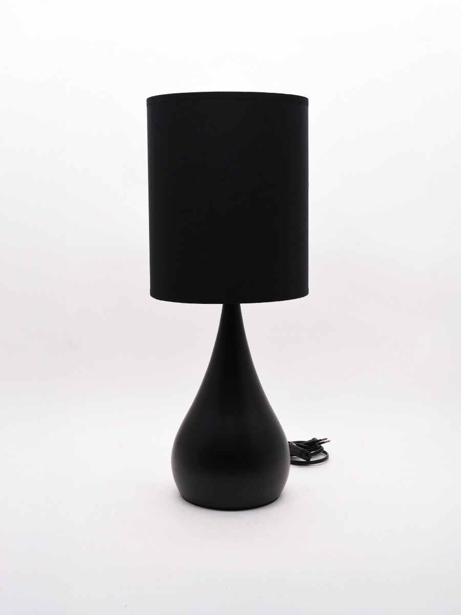 LAMPARA GOTA DE MESA - NEGRO (V) 