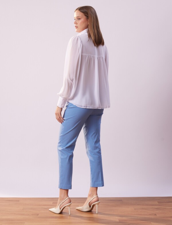 Camisa Gasa BLANCO