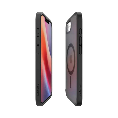 Spigen case for iPhone 16e Crystal Hybrid Mag Fit Frost Black Spigen case for iPhone 16e Crystal Hybrid Mag Fit Frost Black