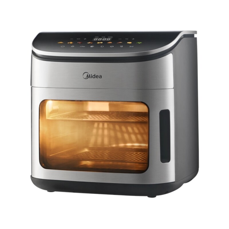 Freidora Sin Aceite Midea 12 L Inox. Freidora Sin Aceite Midea 12 L Inox.