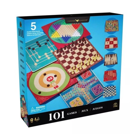 Set de 101 Juegos de Mesa Clásicos Spin Master Games 6 001