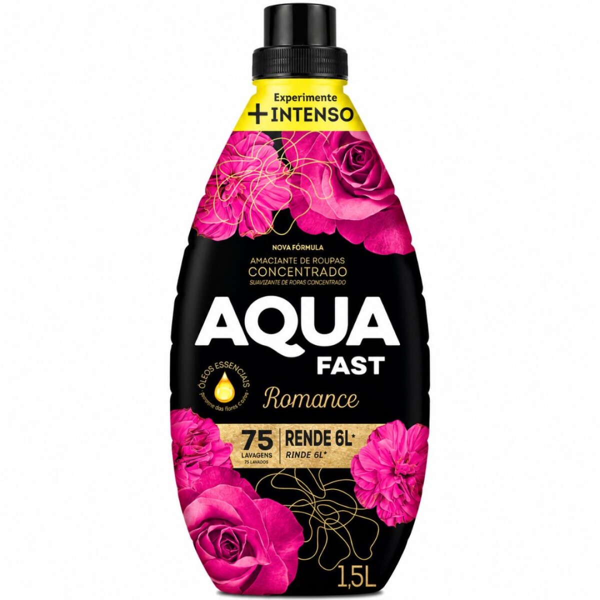 SUAVIZANTE AQUAFAST CONCENTRADO 1.5 LT ROMANCE 