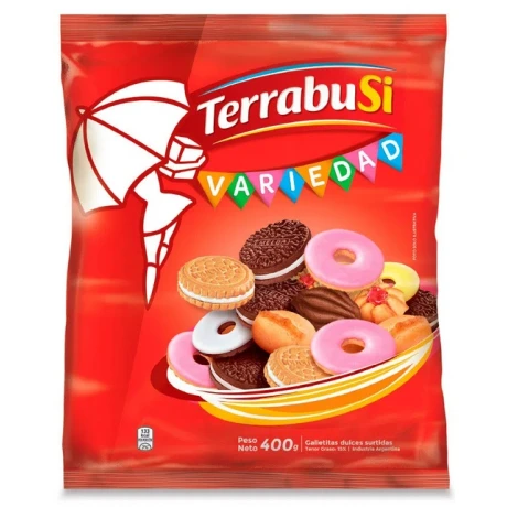 GALLETA VARIEDAD TERRABUSI 390 GRS GALLETA VARIEDAD TERRABUSI 390 GRS