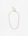 Collares Cortos Metal Set De Collares De Cadena Acero - Dorado
