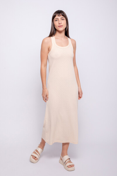 VESTIDO KNOT Beige