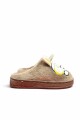 PANTUFLA PELUDITA Marron