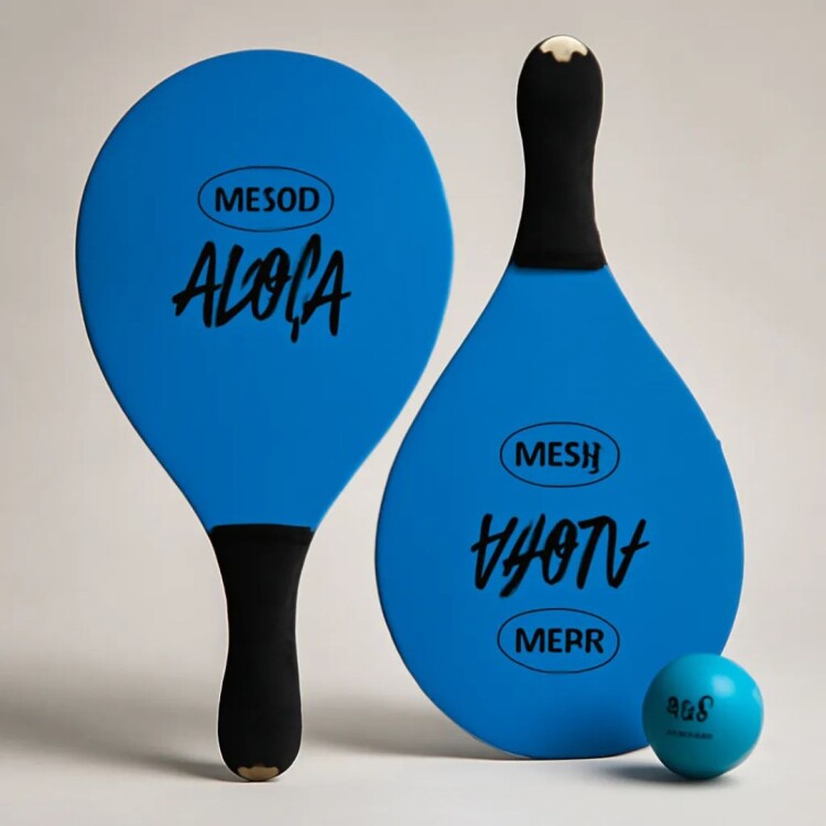 SET PALETAS RAQUETAS PLAYA COLOR MOR SET PALETAS RAQUETAS PLAYA COLOR MOR