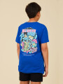 T-SHIRT AGULO TEEN RUSTY Azul Cobalto