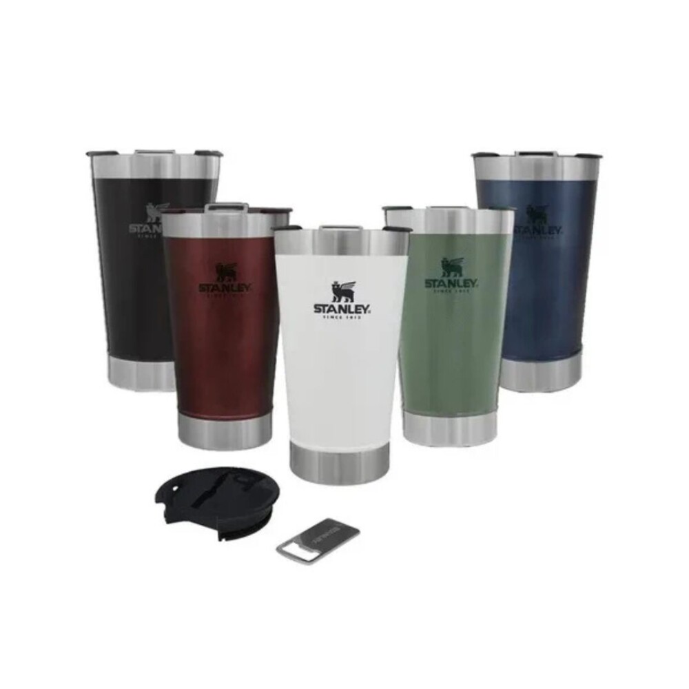 Vaso p/ Cerveza con destapador - 470ml - Stanley Rojo