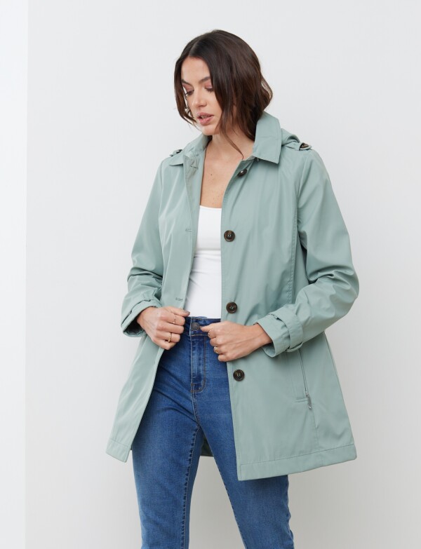 Gabardina Water Repellent VERDE