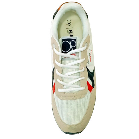 Calzado Championes OceanPacific Hombre Urbano Casual Blanco/Gris