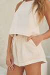 BLUSA GRETTA OFF WHITE DENIM BLUSA GRETTA OFF WHITE DENIM