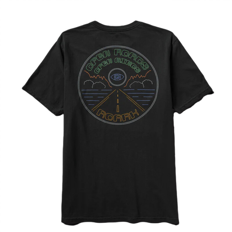Remera Roark Open Roads - Negro Remera Roark Open Roads - Negro