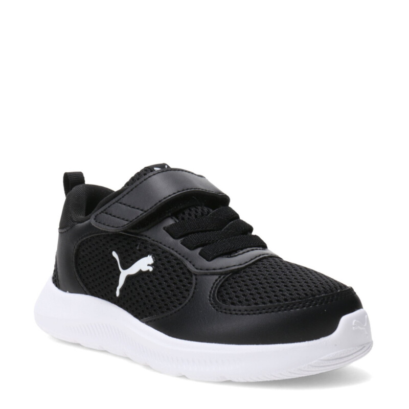 Championes Infantiles Puma Negro - Blanco