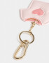 Llavero PU Llavero Y Charm De Remerita De Pu - Rosa Claro