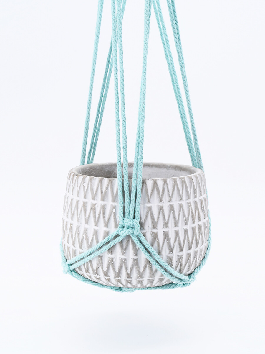 PORTAMACETAS TEJIDO MIRA 80 CM (20) - VERDE 