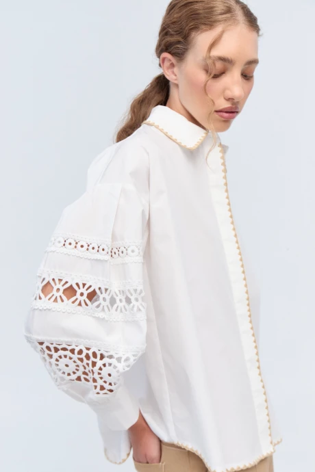 Camisa Magnolia Blanco