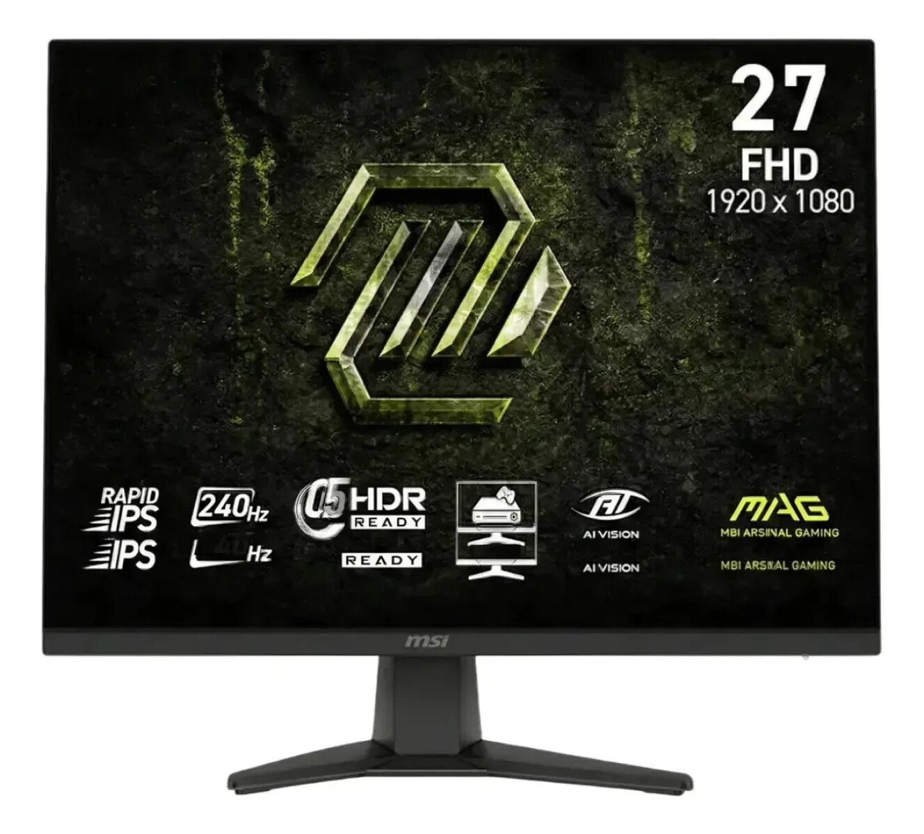 Msi Monitor Mag 272f X24 Fhd 27" 240hz - MONITOR MSI MAG 272F X24 27" 240HZ 
