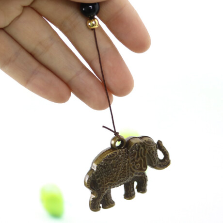 Llamador De Ángeles Media Luna Elefante