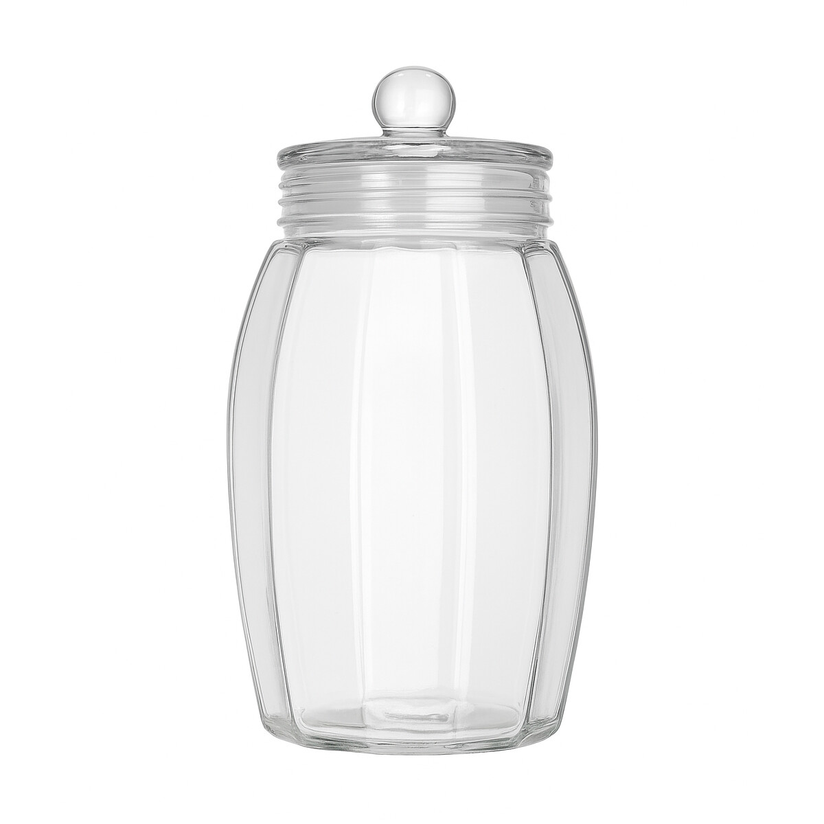 Frasco vidrio con tapa campana 800 ml PRISMA 