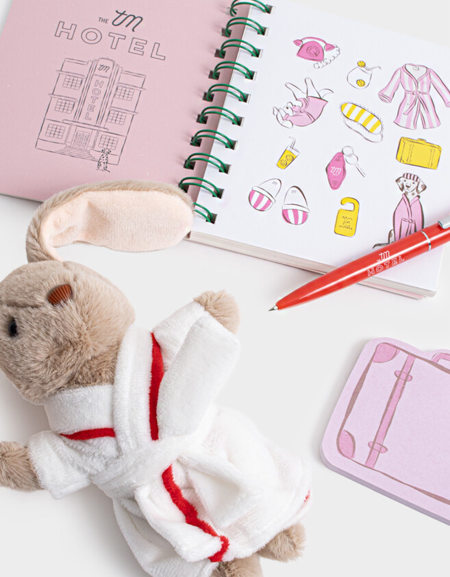 Librería Sets PVC Set De Librería En Pouch - Rojo Medio