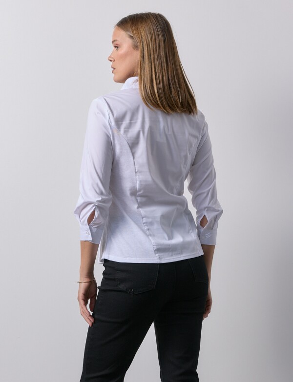 Camisa Tablitas BLANCO
