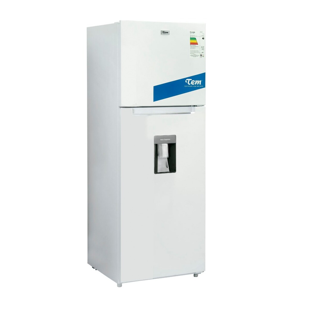 Refrigerador Tem Turnf 395 Wdw Frío Seco + Puerta Reversible Freezer - 001 