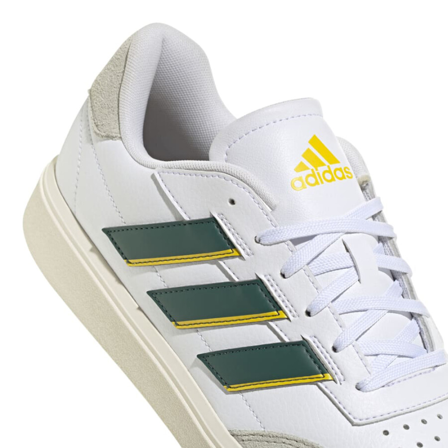 Championes Adidas Urban Courtblock Masculino Blanco - Gris - Verde