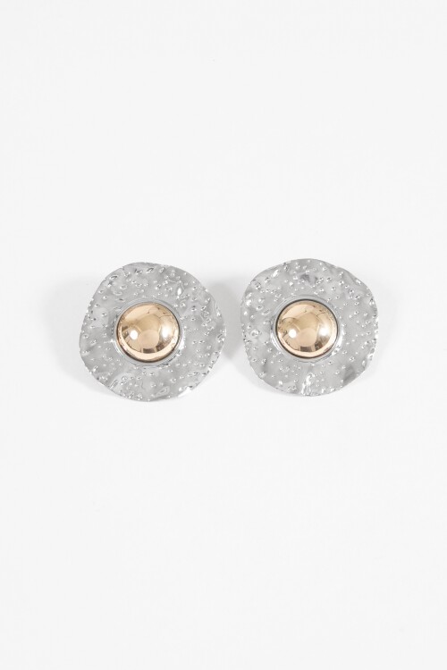 Caravanas texture círculo multicolor