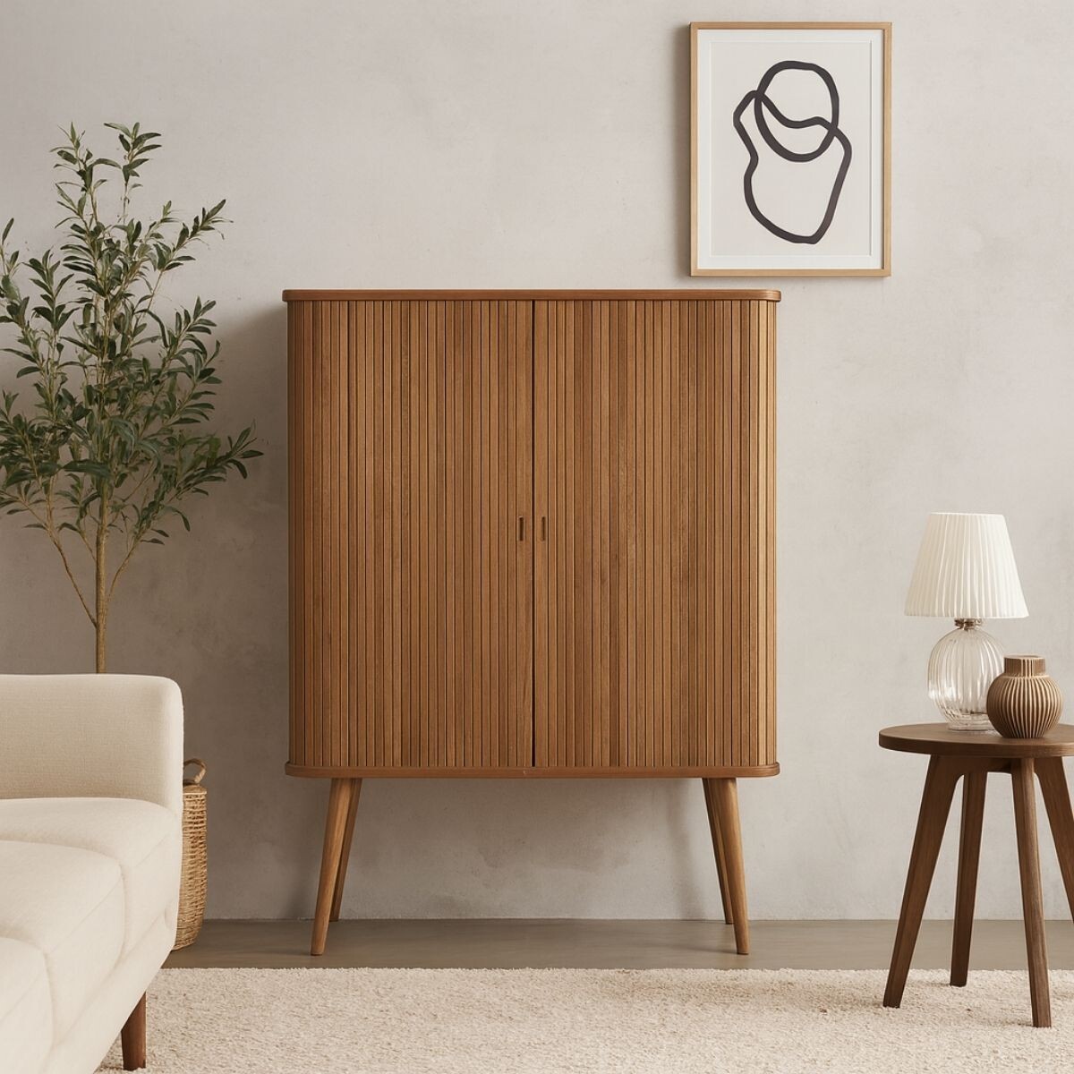 Gabinete BARBIER Natural 