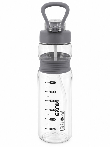 BOTELLA HIDRATACION 1000 ML GRIS