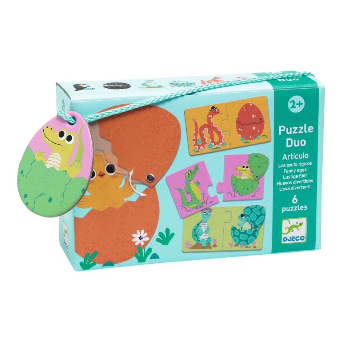 Puzzle Duo Huevos Divertidos 