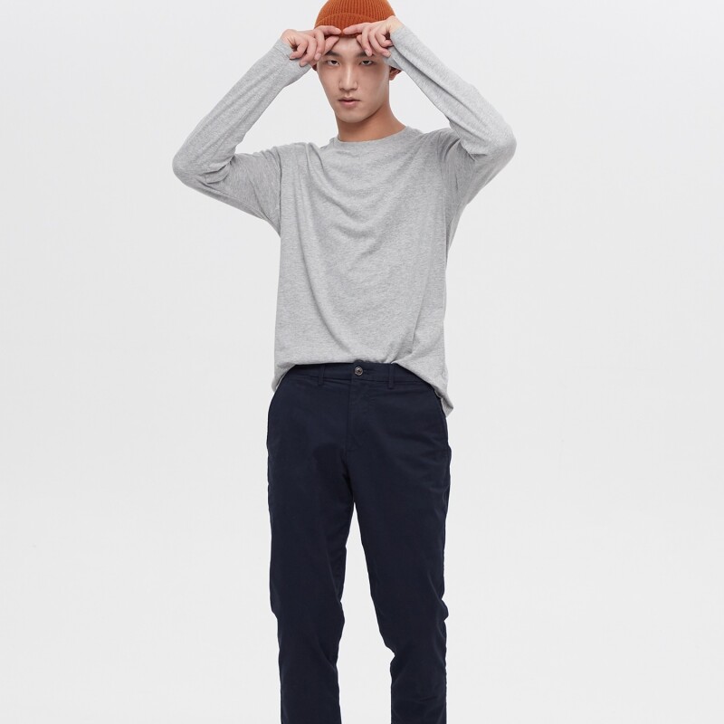 V-ESSENTIAL KHAKI SLIM FIT NEW CLASSIC NAVY 2