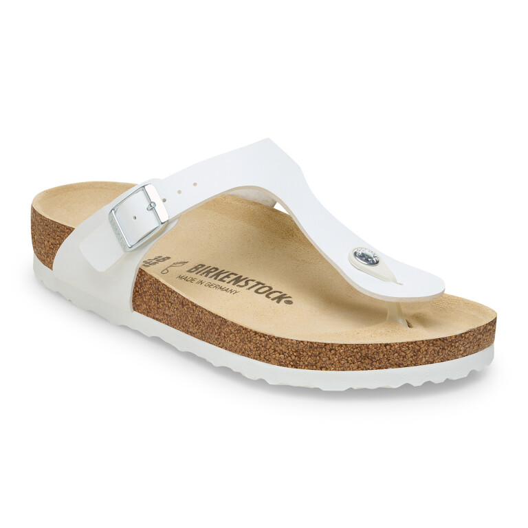 Sandalia Gizeh Birko-Flor - Regular Blanco