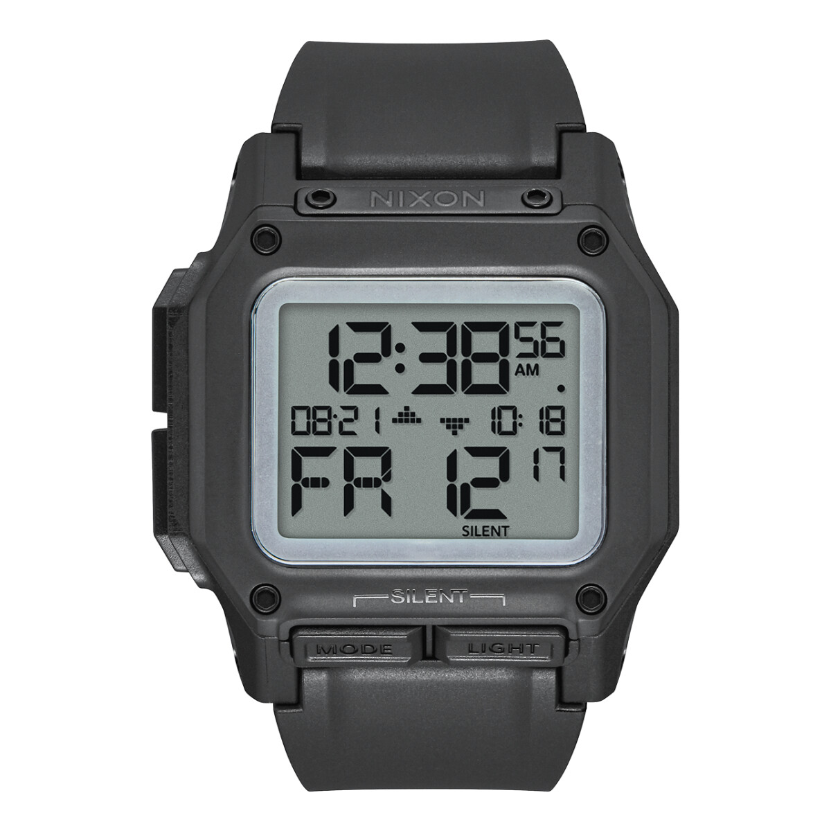 Reloj Nixon Deportivo Silicona Gris 