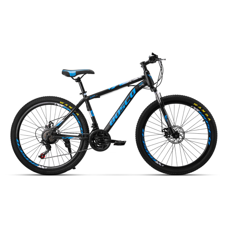 Bicicleta Montaña Rodado 26 Con 21 De Velocidad Aro 26 Azul