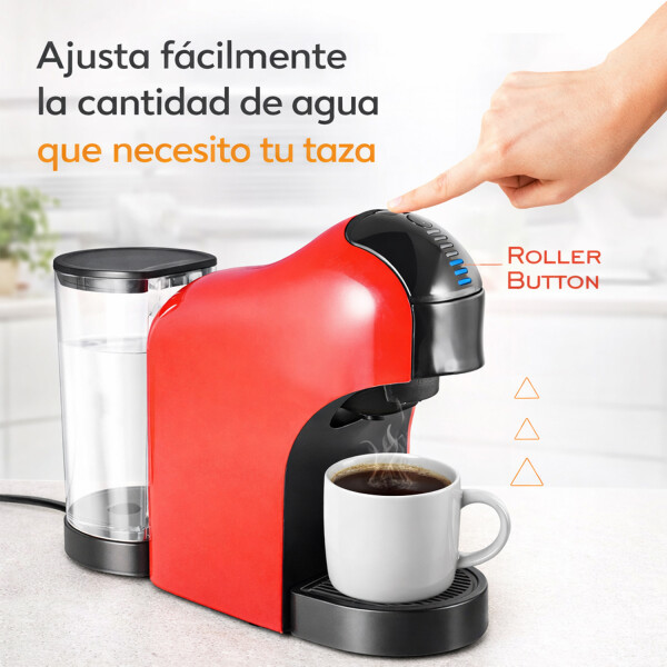 Cafetera Ufesa Multicápsulas Bellagio Rossa CAFETERA UFESA CAPSU BELLAGIO ROSSA