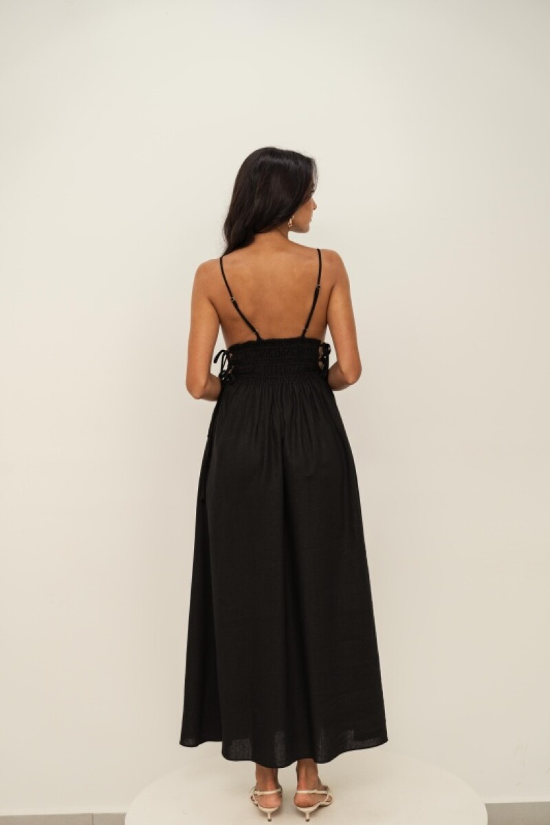 VESTIDO CAMELIA MAXI NOIR VESTIDO CAMELIA MAXI NOIR