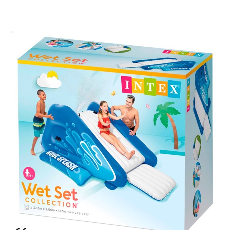 INTEX TOBOGAN RAMPA INFLABLE PARA PISCINA Intex Tobogan Rampa Inflable Para Piscina