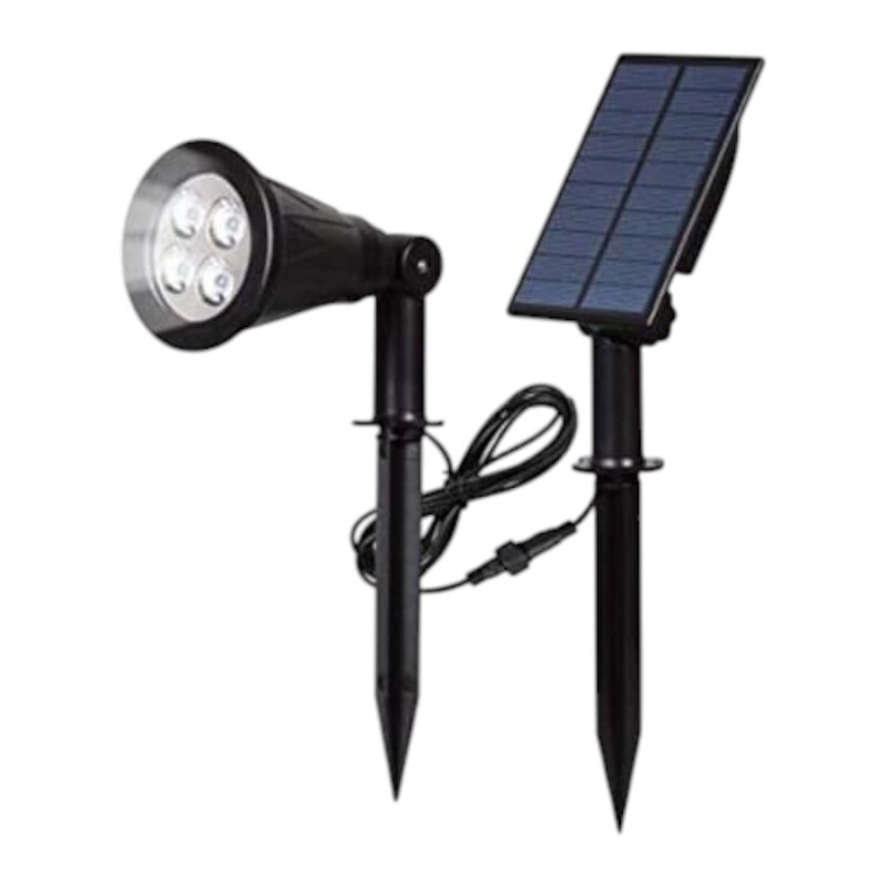 Foco LED Solar de Jardín con Estaca Foco LED Solar de Jardín con Estaca