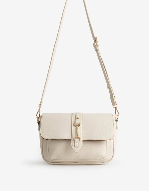 Bandoleras Cartera Formato Bandoleras - Blanco Crudo