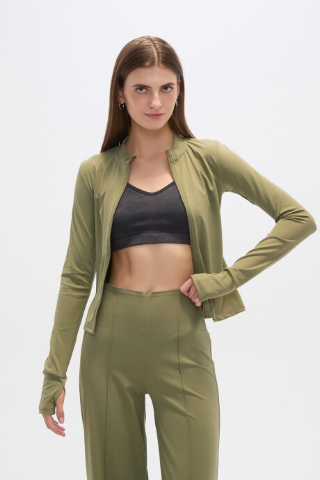 Campera Clani Verde Oliva