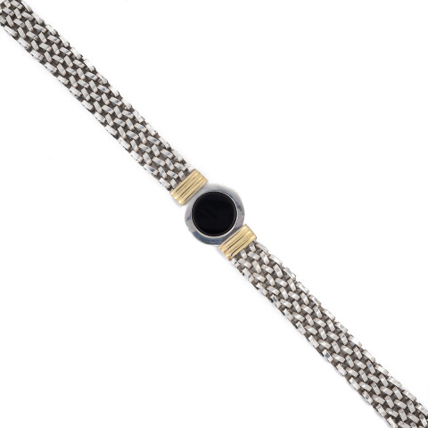 Pulsera en plata 925 y onix. Pulsera En Plata 925 Y Onix.