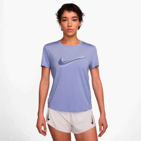 Remera Nike One Swoosh de Mujer Morado