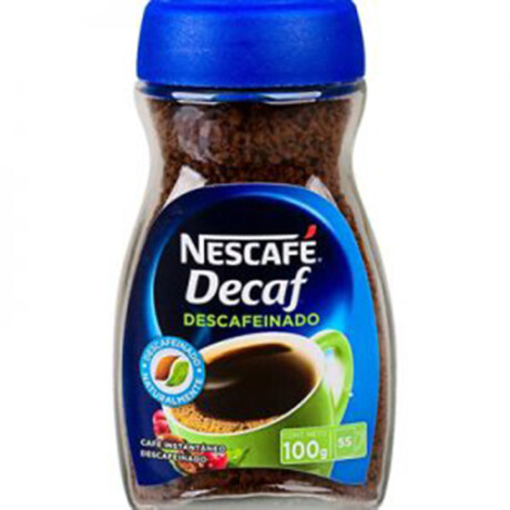 CAFE NESCAFE DESCAFEINADO FCO 100G CAFE NESCAFE DESCAFEINADO FCO 100G