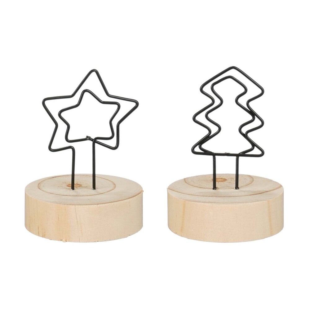 ADORNO NAVIDAD MDF NATURAL-BEIGE 1178386