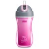 Vaso sorbito termico chicco 14m+ rosa
