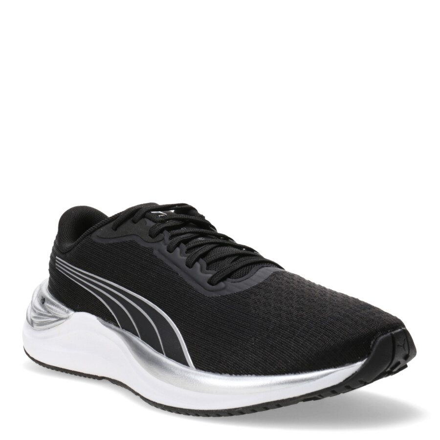 Championes de Mujer Puma Electrify Nitro 3 Negro - Plateado