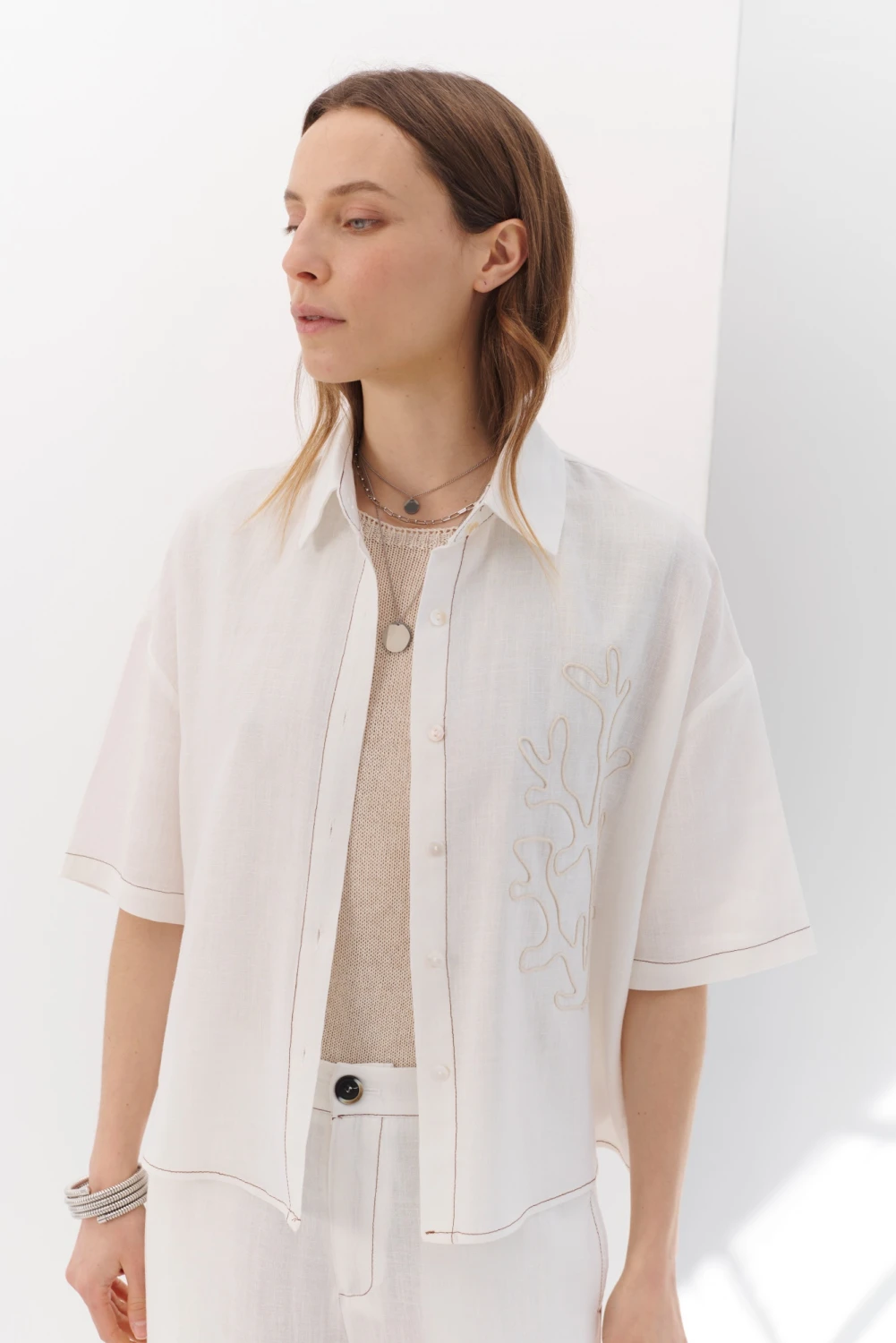 CAMISA SAINT TROPEZ blanco 4